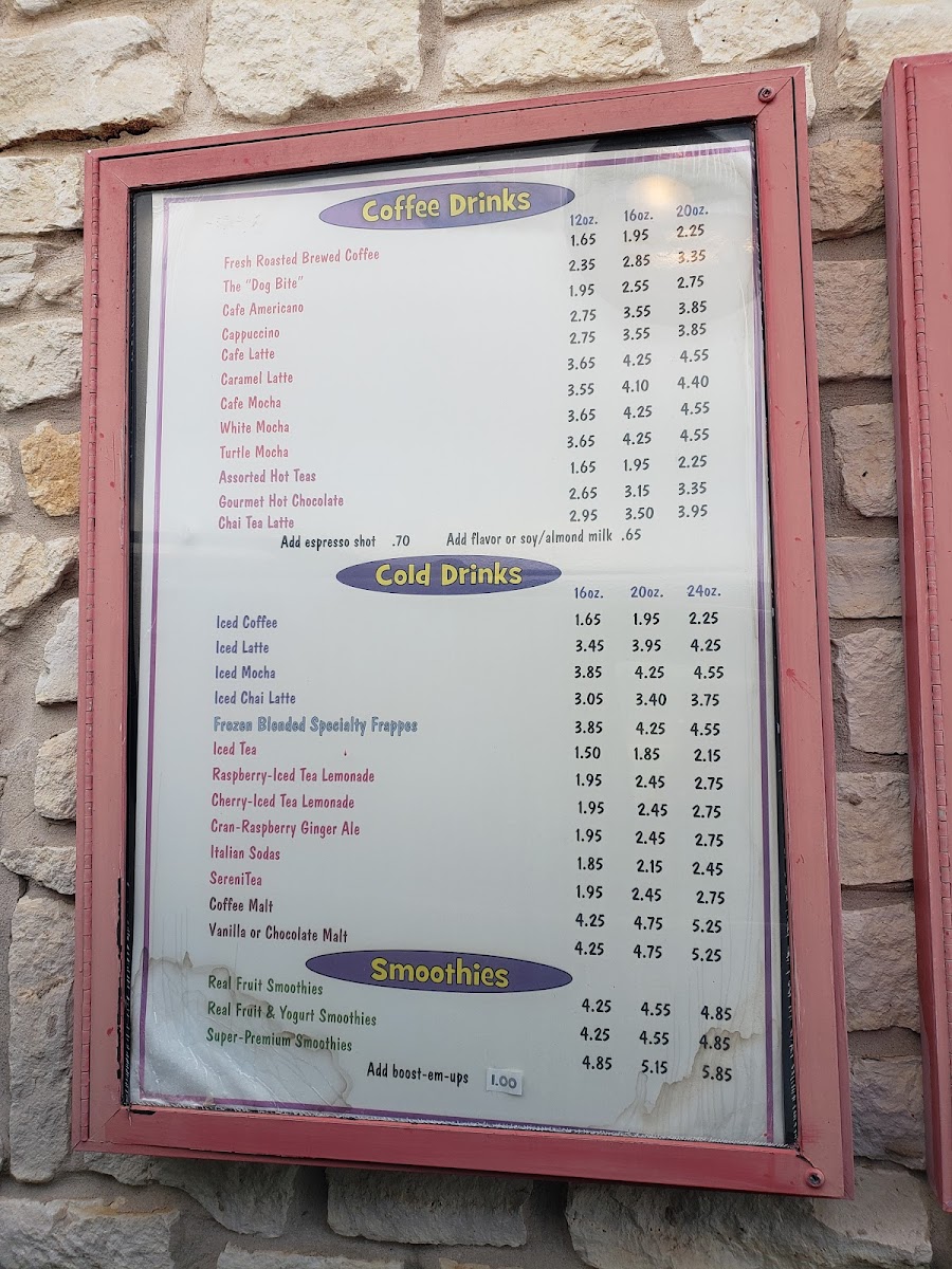 Menu Coffee Dog Roastery And Coffeehouse-5