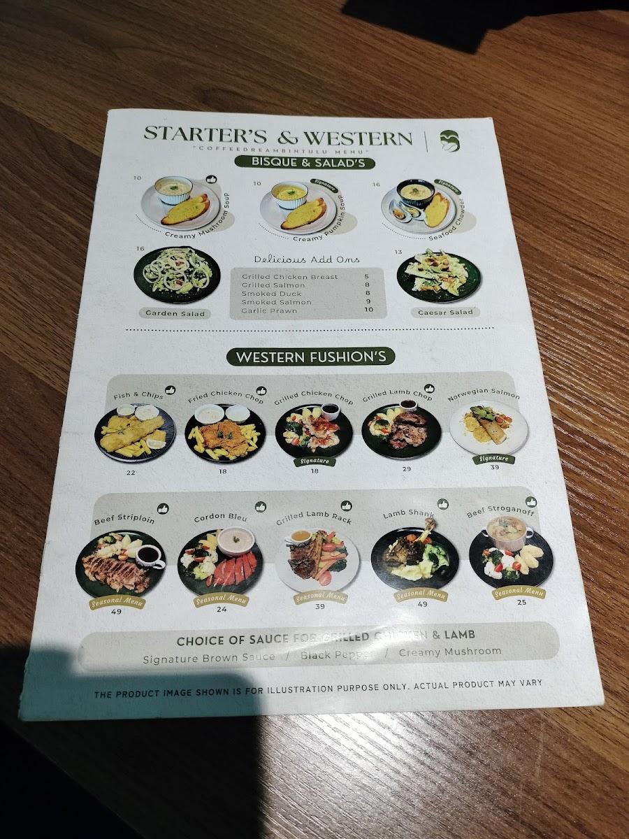 Menu Coffee Dream-5