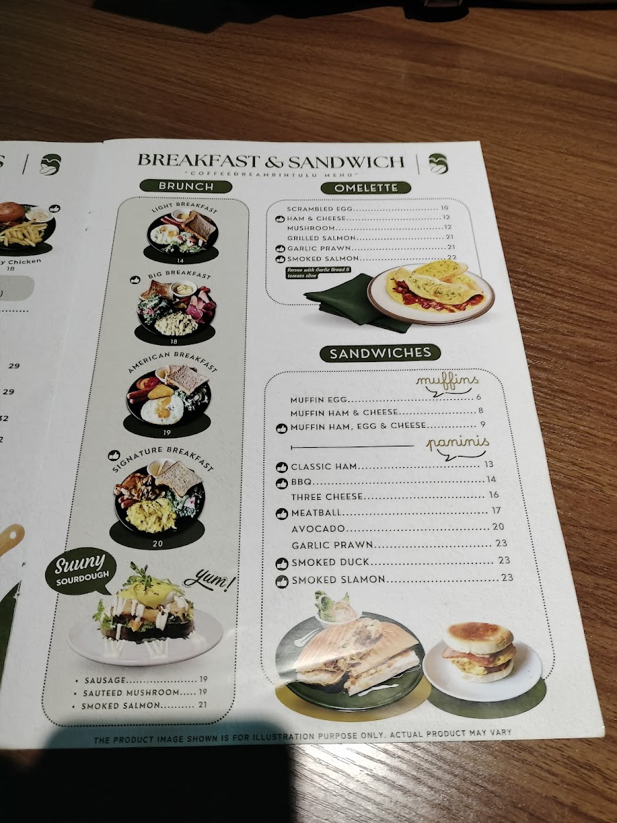 Menu Coffee Dream-8