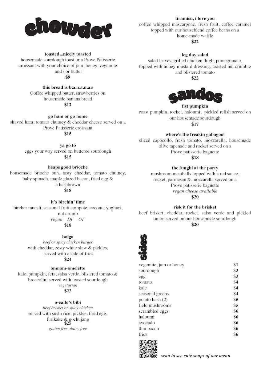 Menu Coffee In Common-1