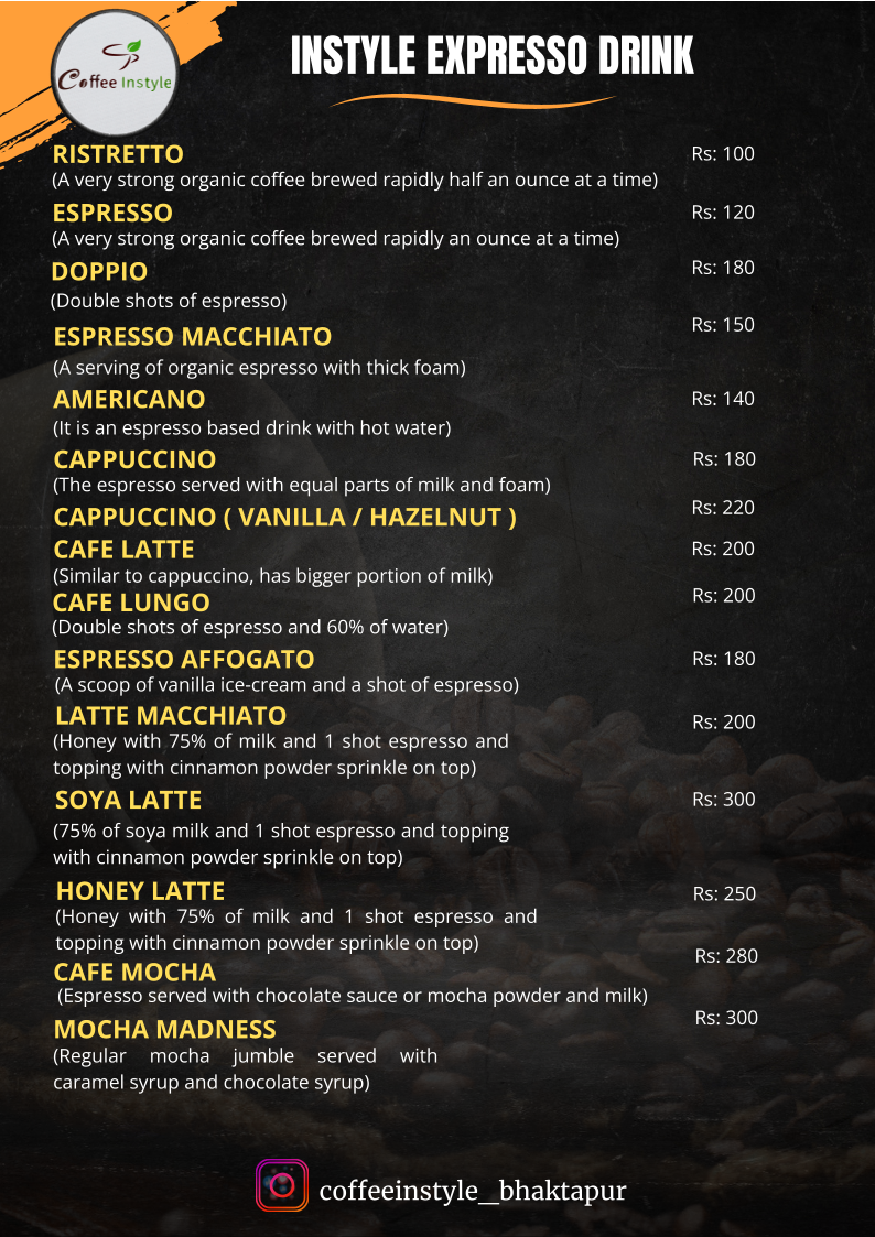 Menu Coffee In Style-4