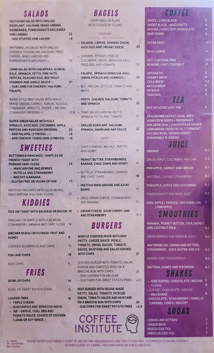 Menu Coffee Institute-8