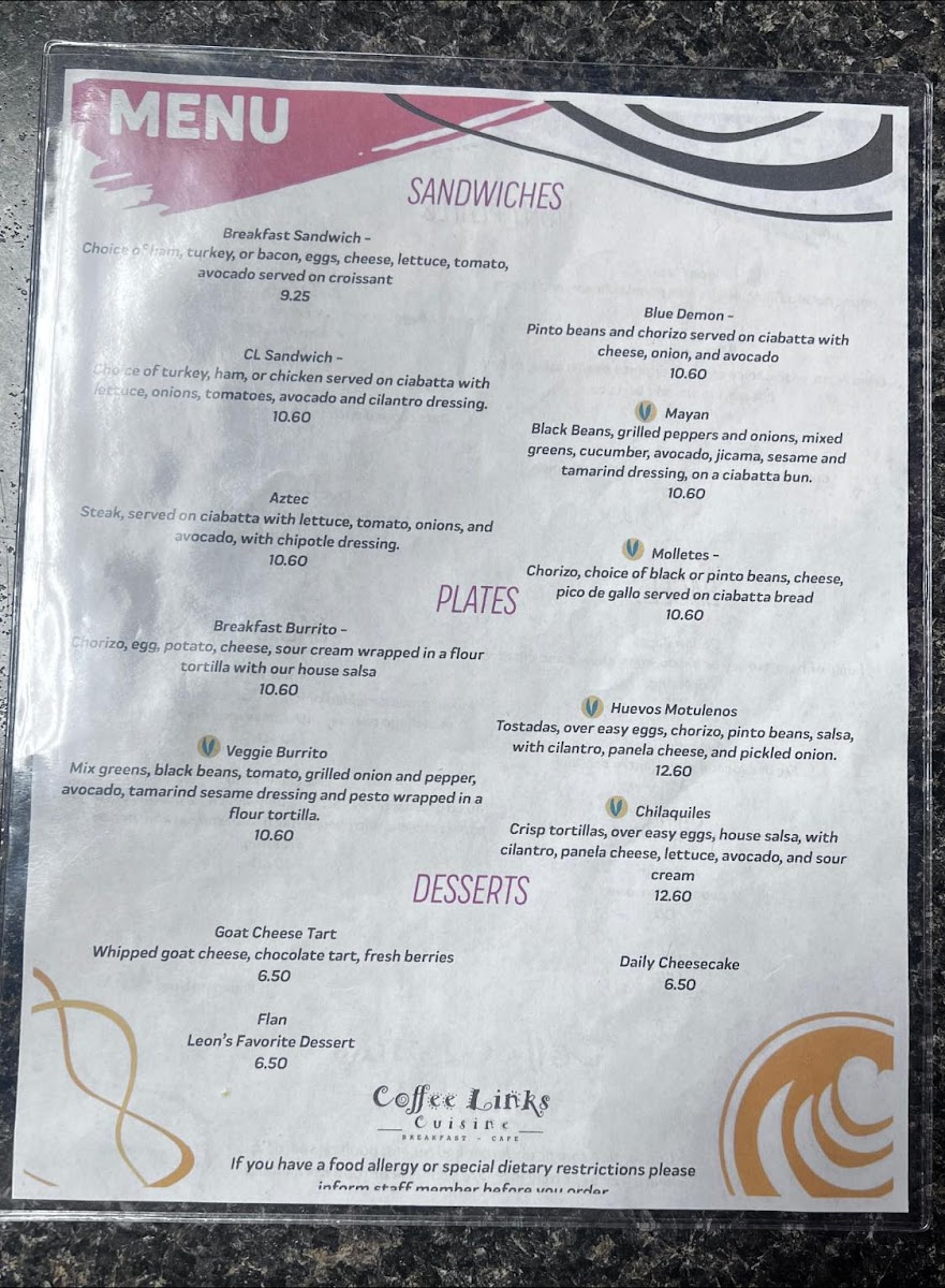 Menu Coffee Links-1