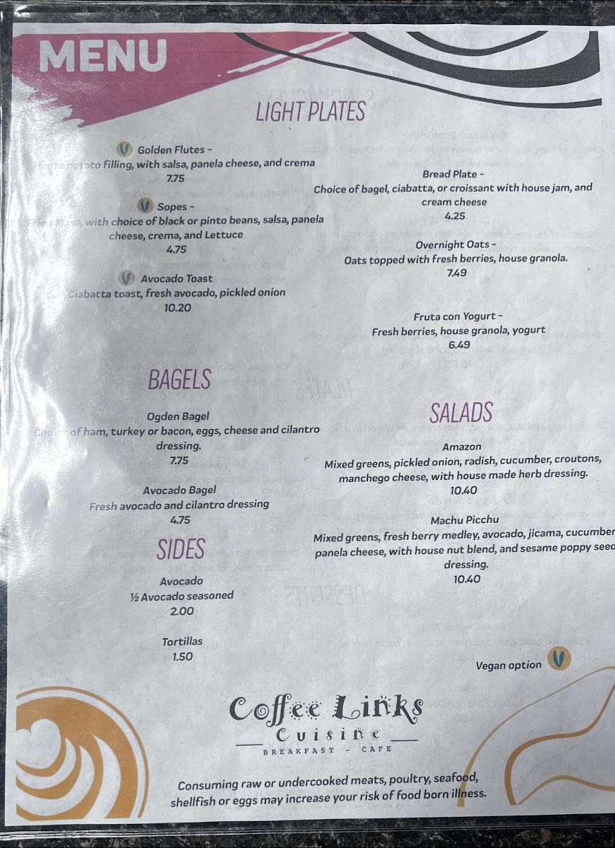 Menu Coffee Links-4