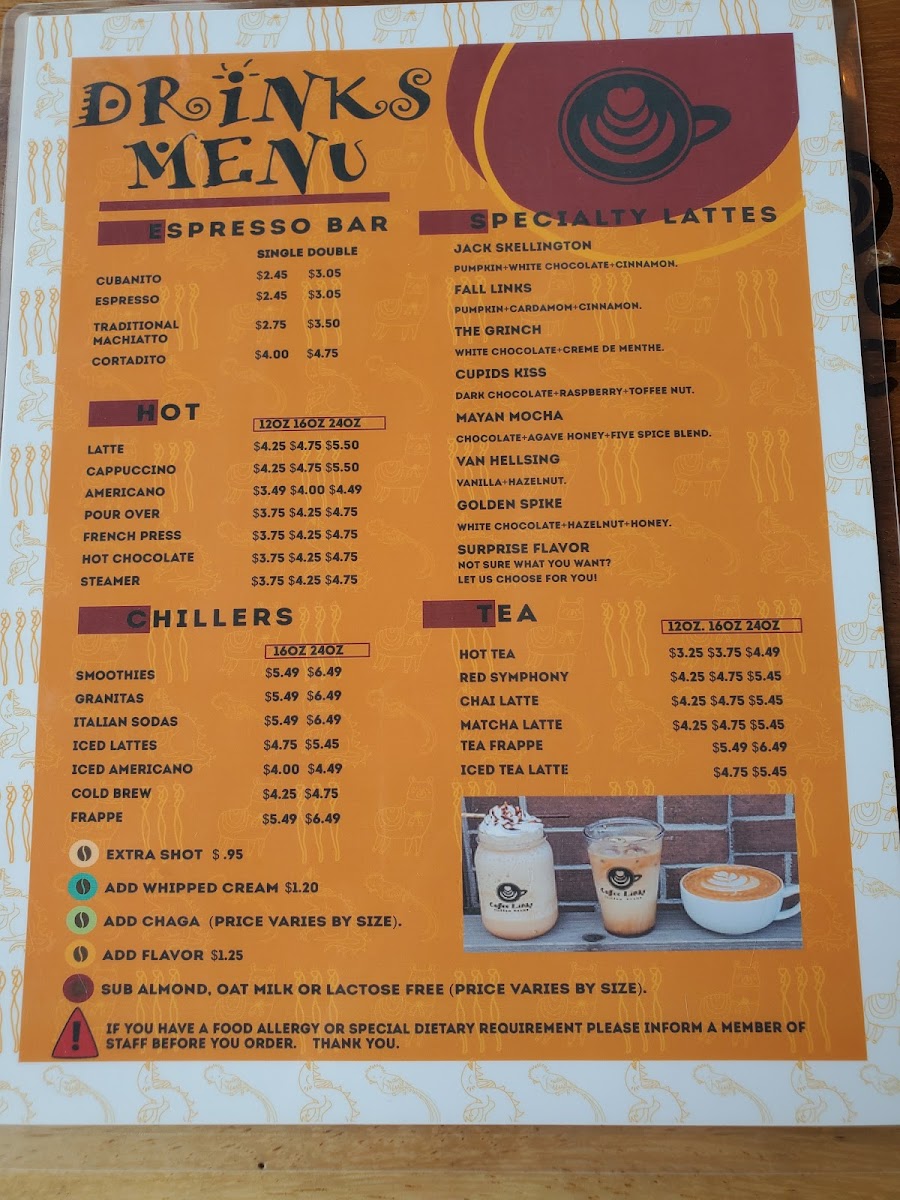 Menu Coffee Links-5