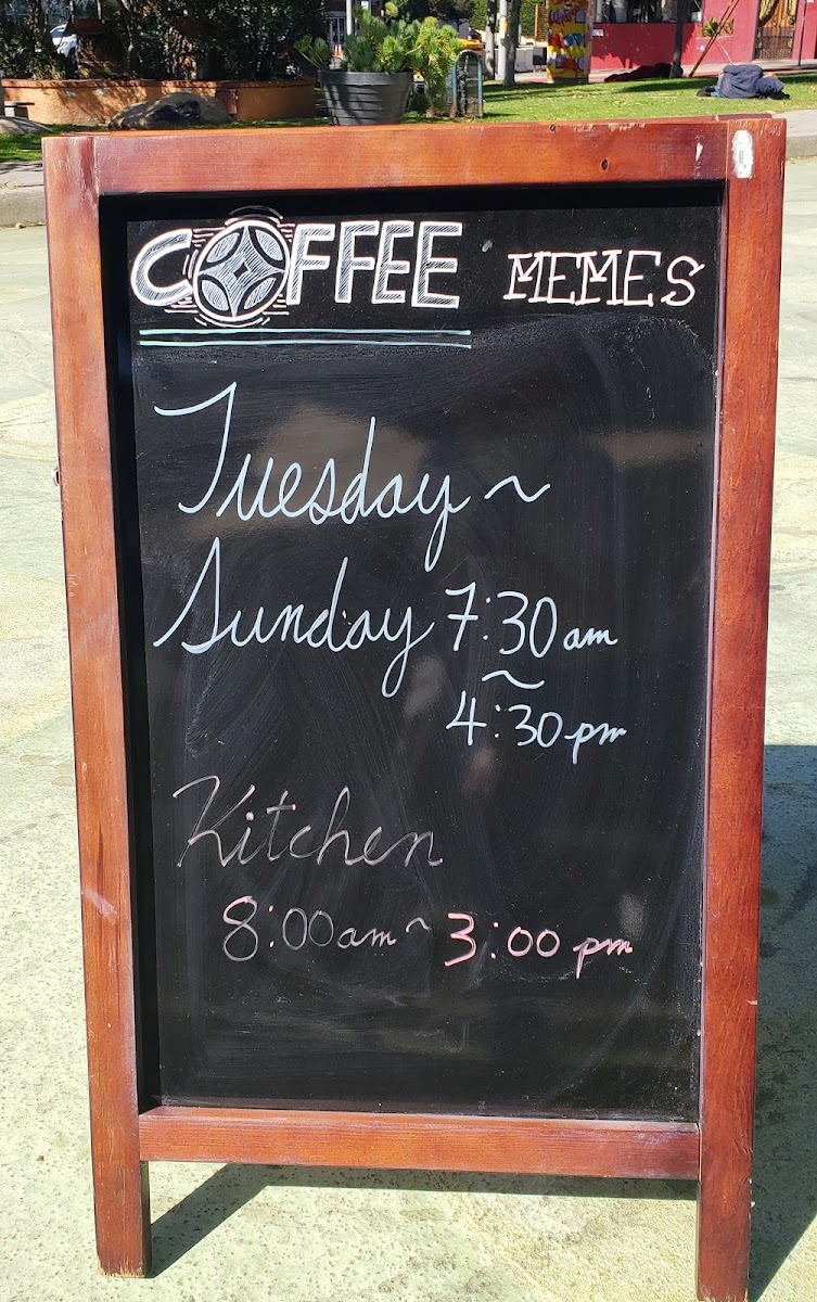 Menu Coffee Memes Silver Lake-7