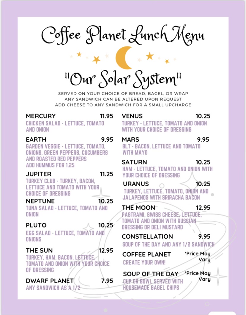 Menu Coffee Planet Ballston Spa-1
