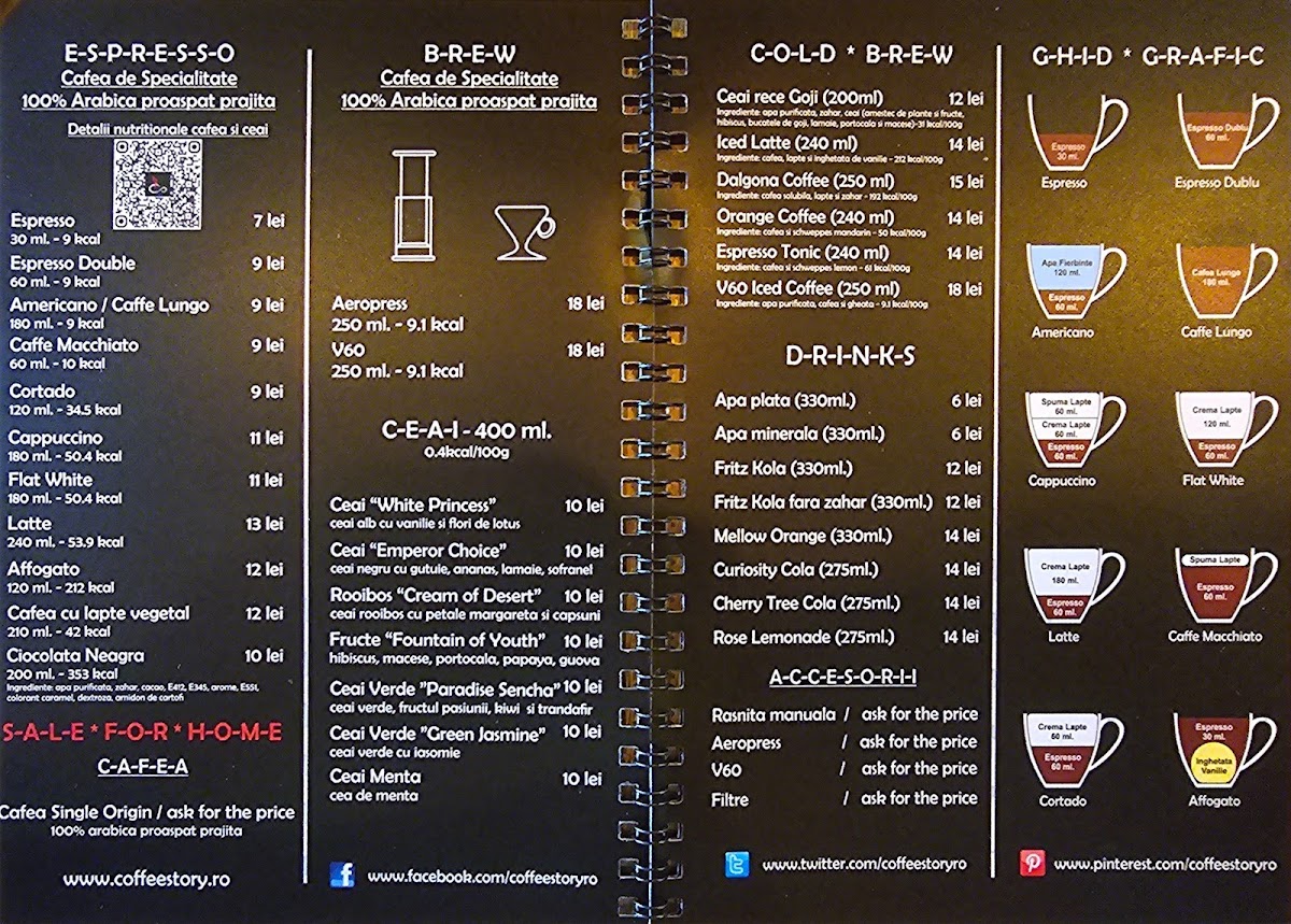 Menu Coffee Story - Cafea Proaspat Prajita-1