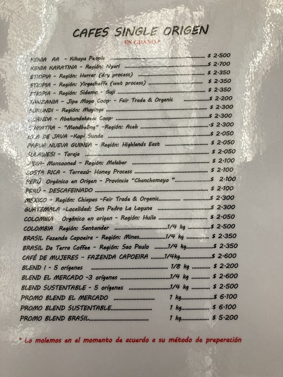 Menu Coffee Town-10