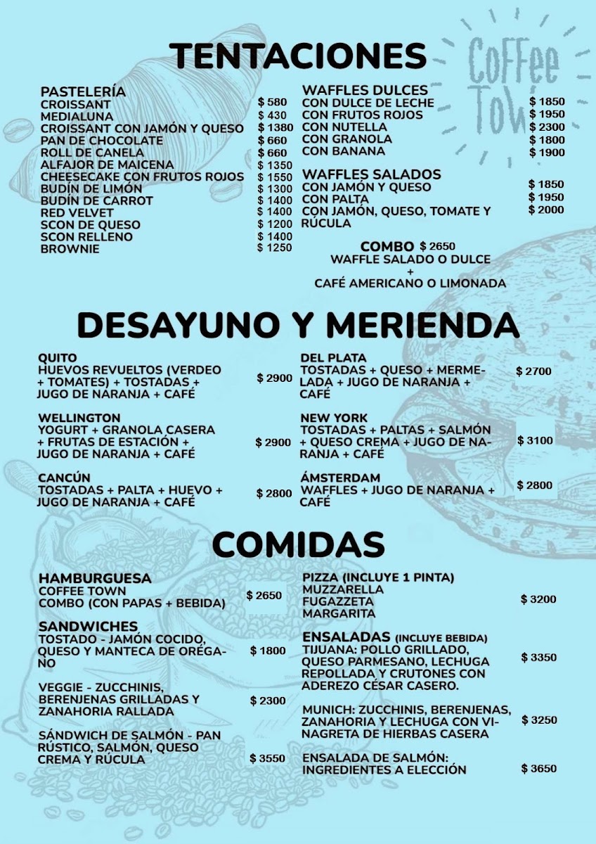 Menu Coffee Town-2
