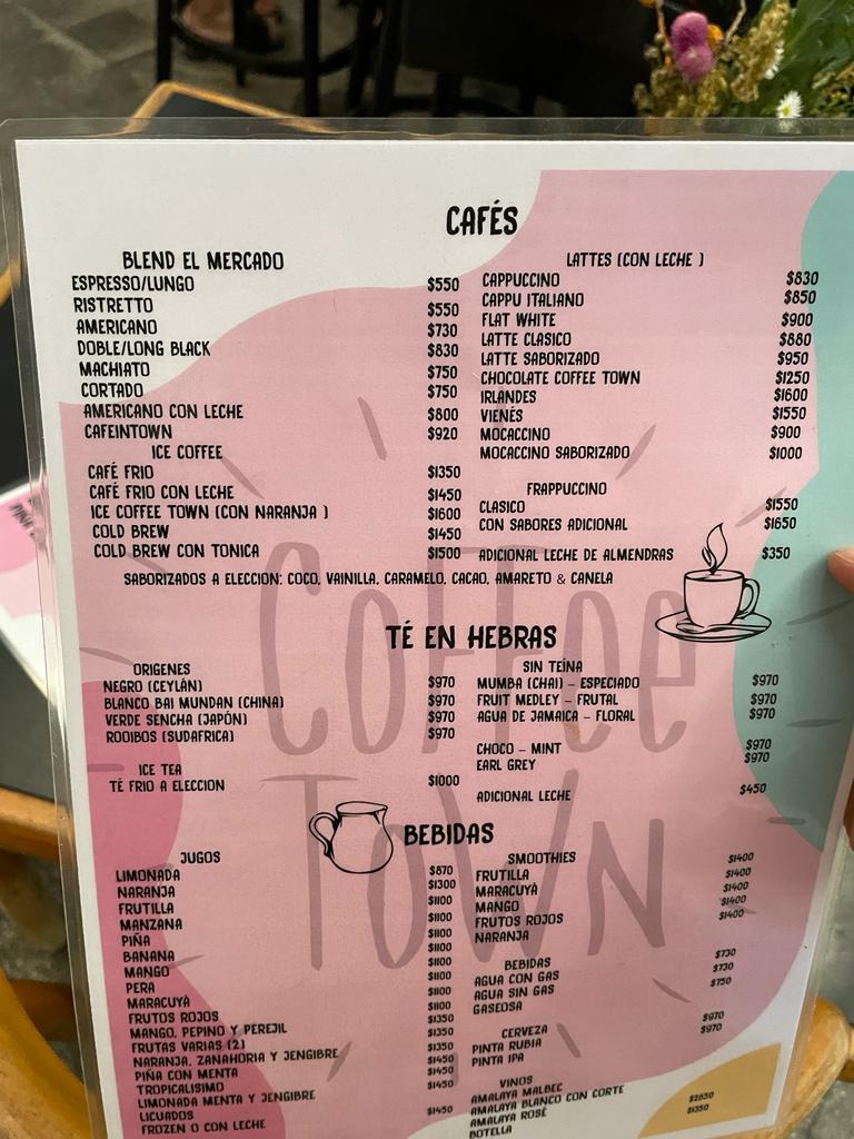 Menu Coffee Town-7