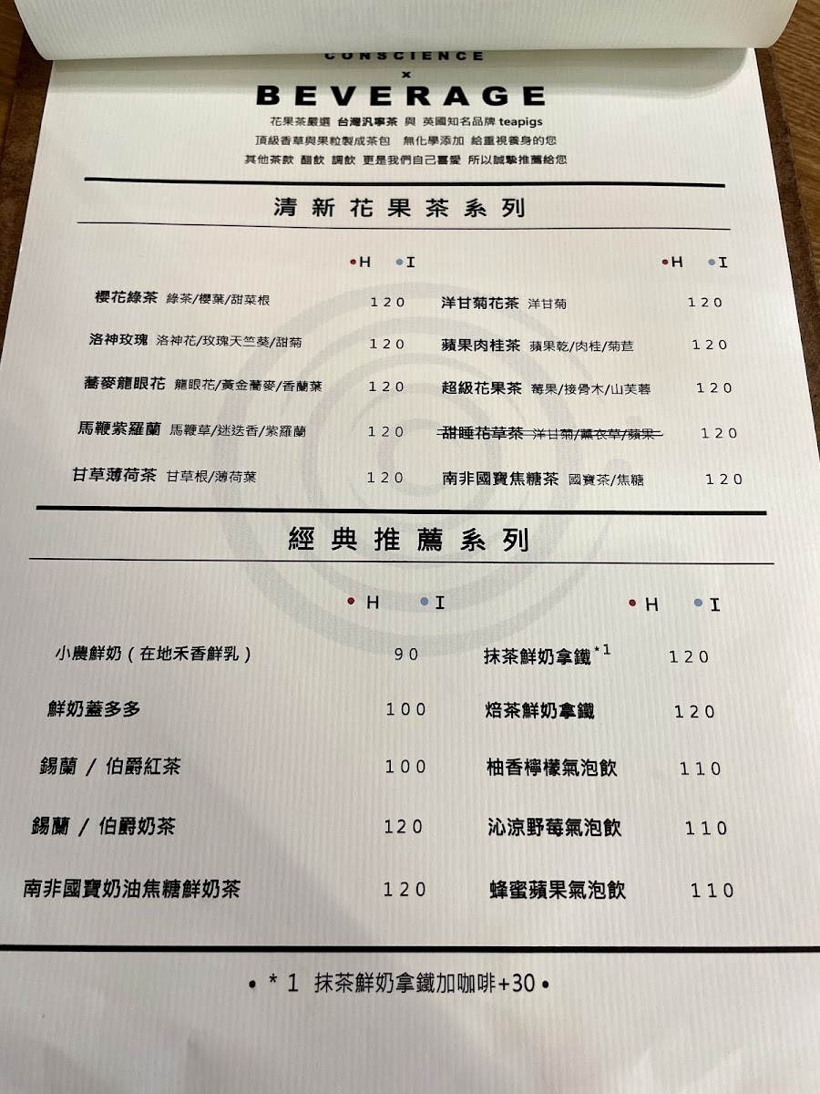 Menu Coffee X Conscience-5