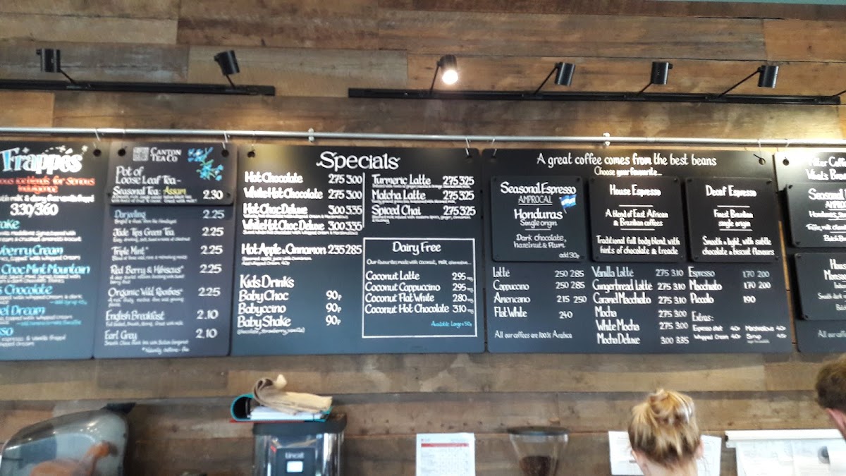 Menu Coffee#1 Dorchester-1