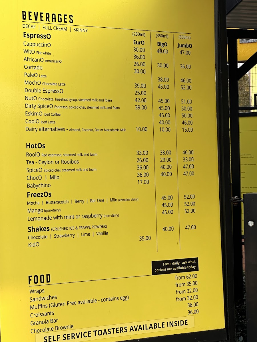 Menu Coffeebox Athlone-1