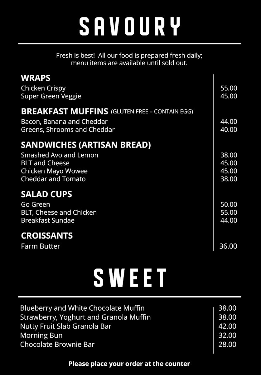 Menu Coffeebox Athlone-8