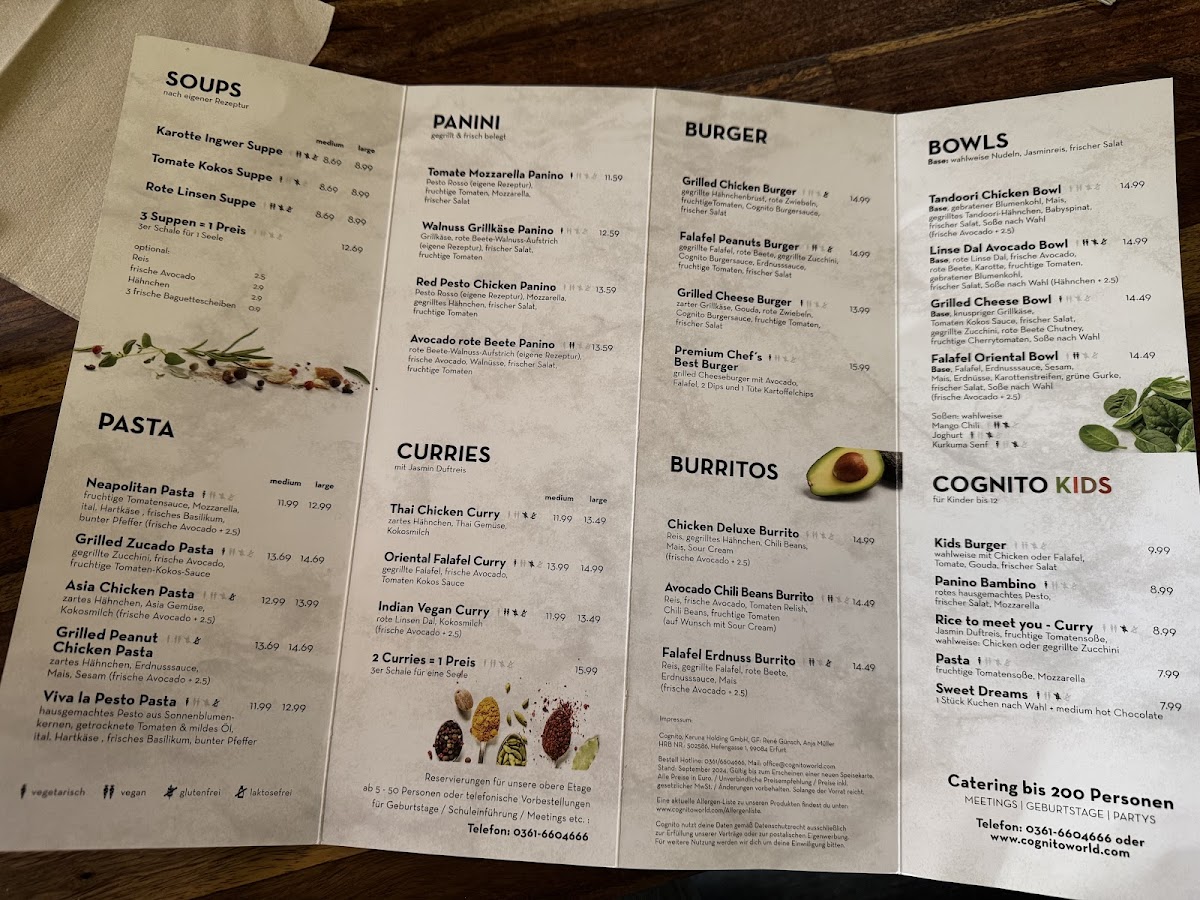 Menu Cognito-3