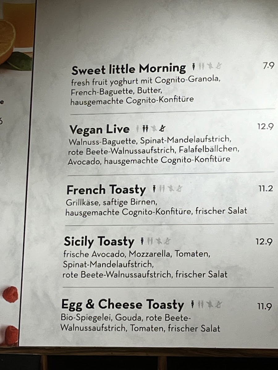 Menu Cognito-5