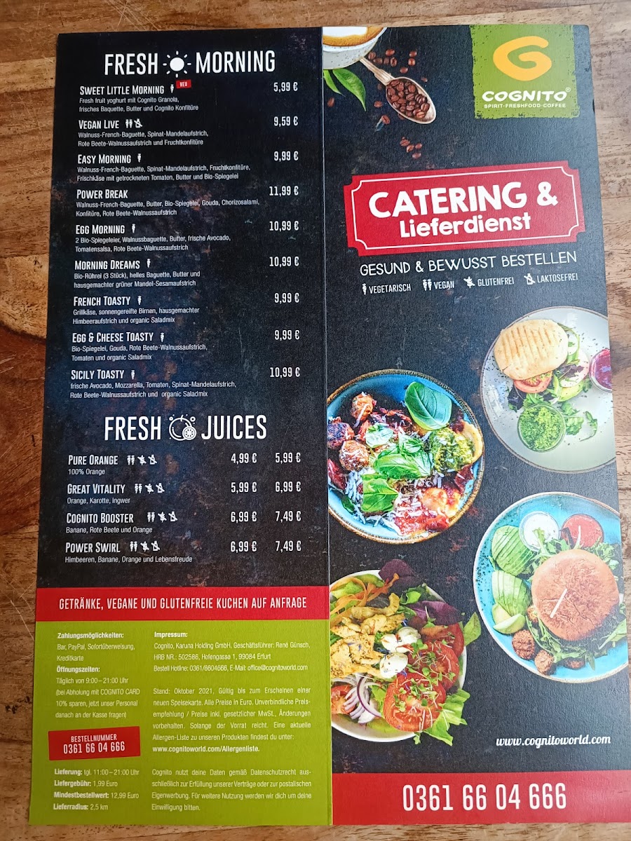 Menu Cognito-9