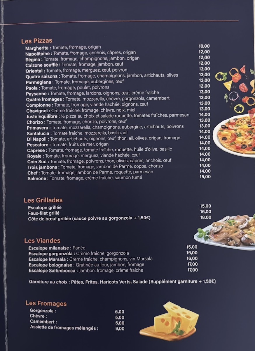 Menu Coin Sud-2