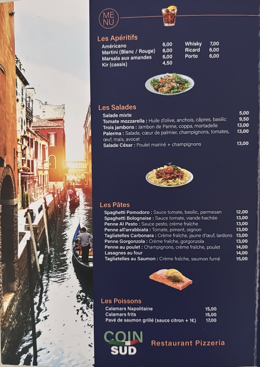 Menu Coin Sud-3