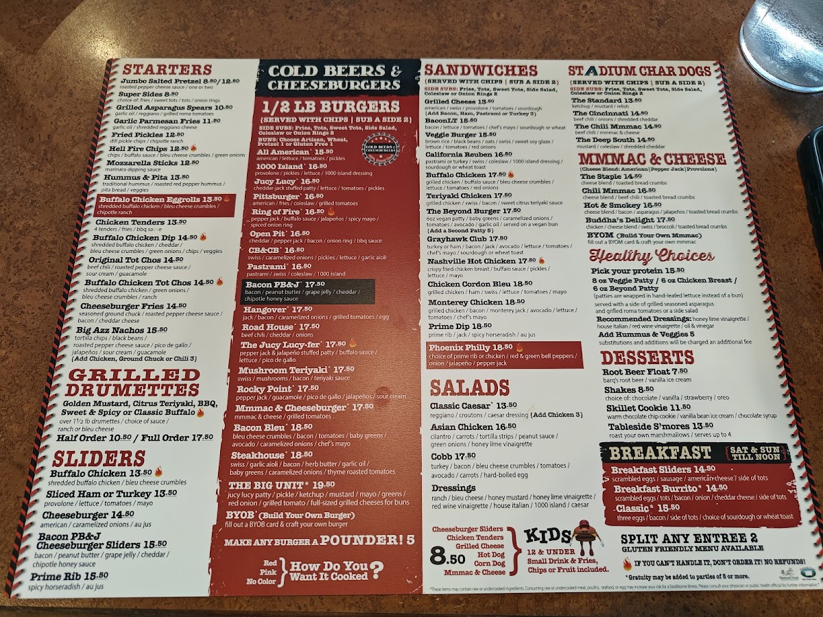 Menu Cold Beers & Cheeseburgers-6