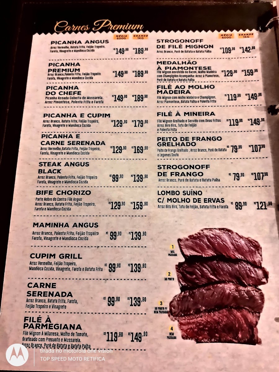 Menu Coliseu Grelhado & Music Hall-8