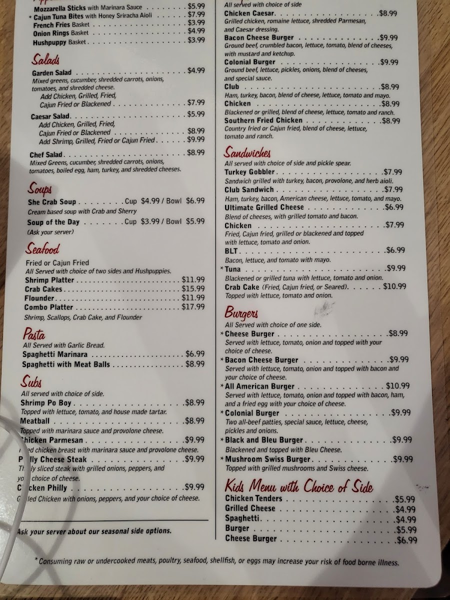 Menu Colonial Cafe-3
