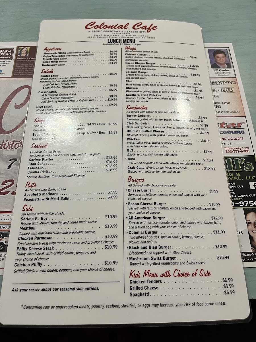 Menu Colonial Cafe-4