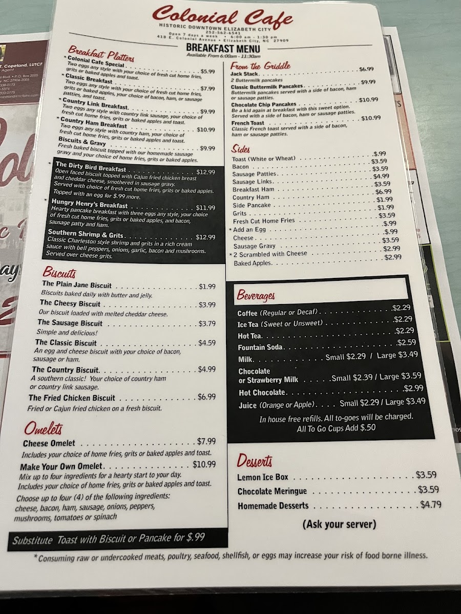 Menu Colonial Cafe-6