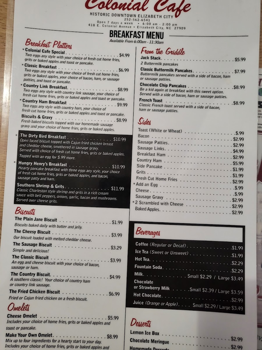 Menu Colonial Cafe-8