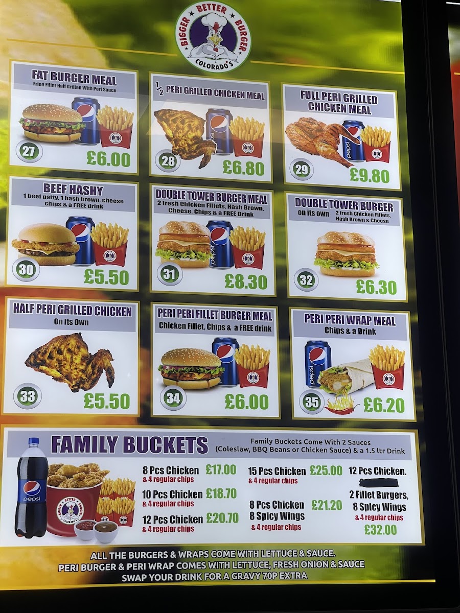 Menu Colorado’S Chicken-1