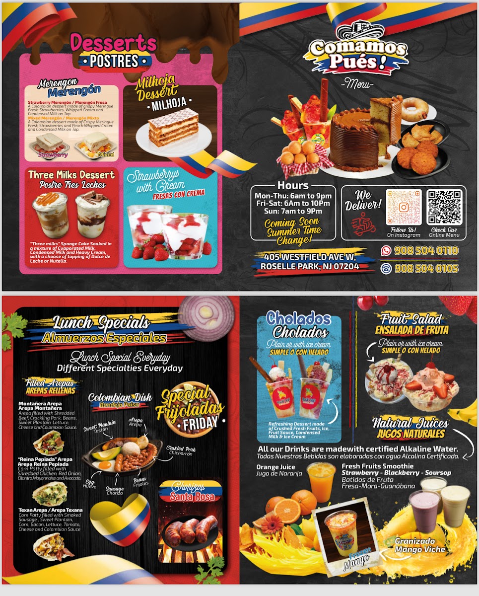 Menu Comamos Pues Ii-2