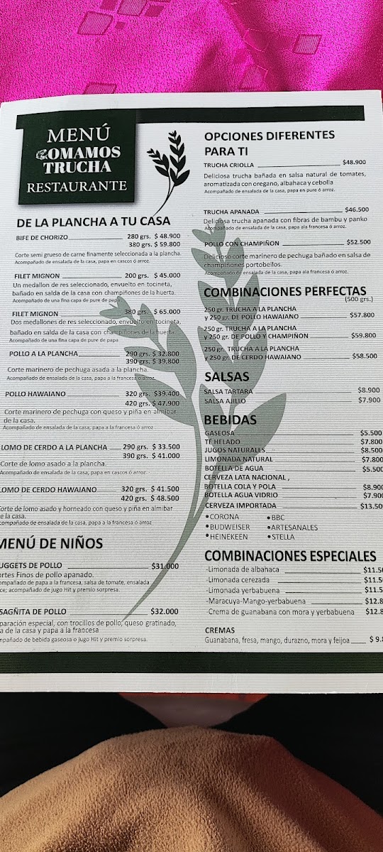 Menu Comamos Trucha-4
