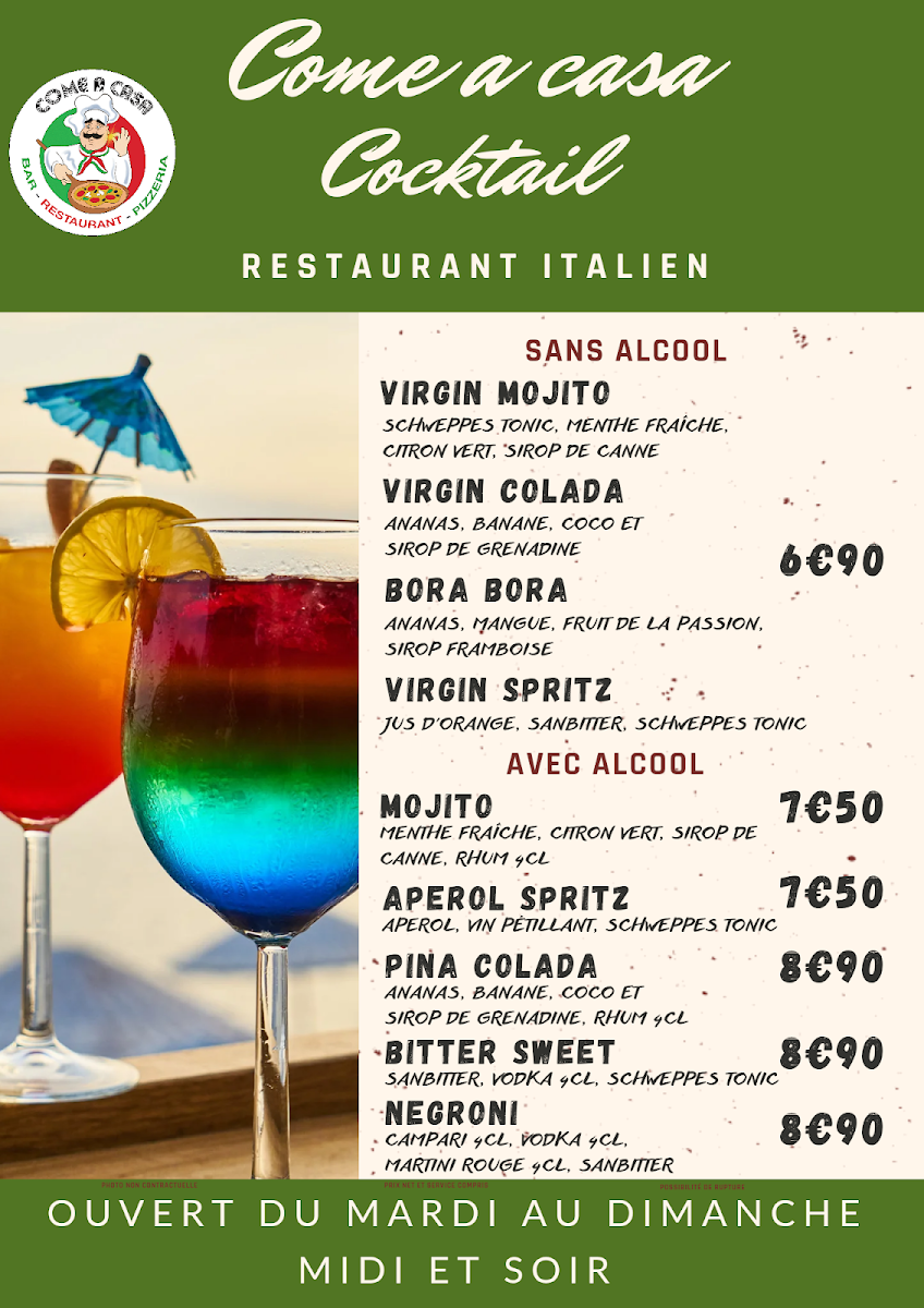Menu Come A Casa-5