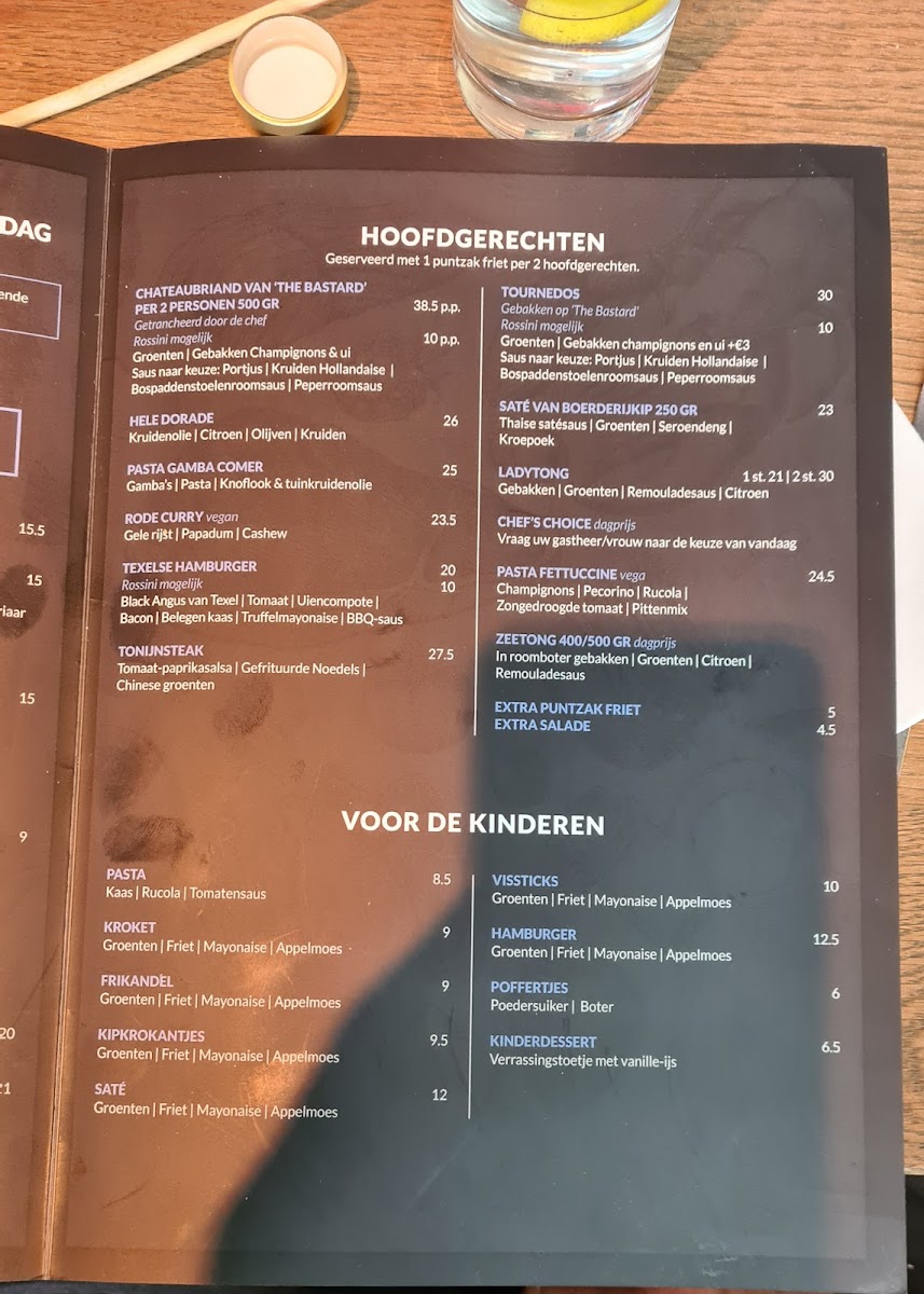 Menu Comer Egmond Aan Zee-6