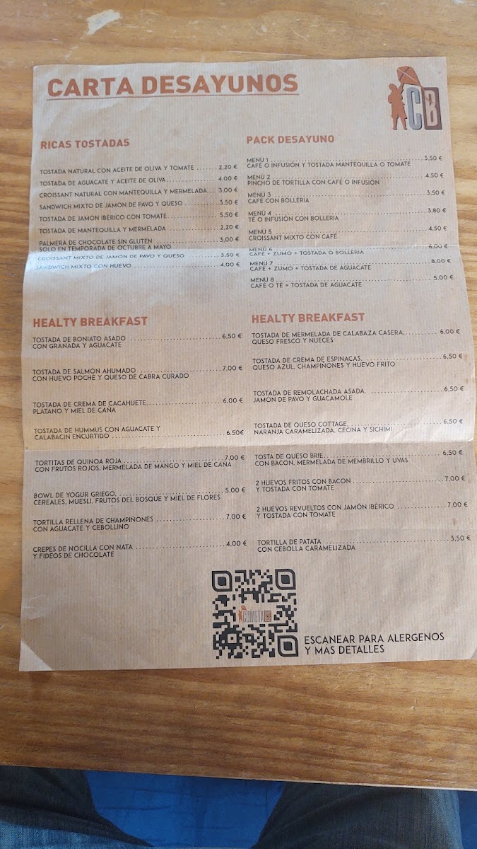 Menu Cometa Bistró-1