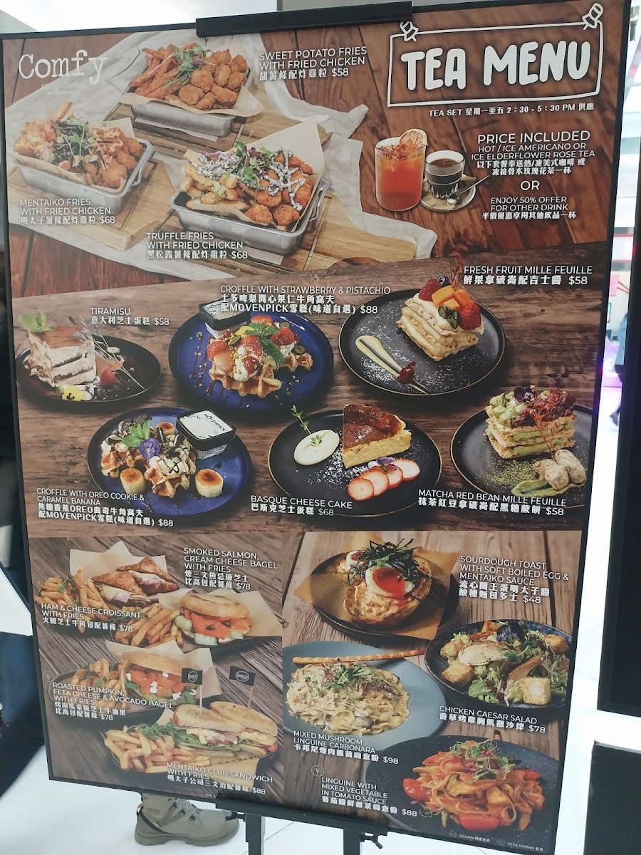 Menu Comfy By Chef's Stage-4