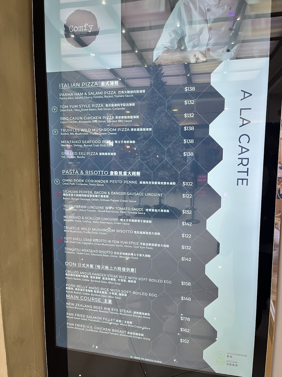 Menu Comfy By Chef's Stage-6