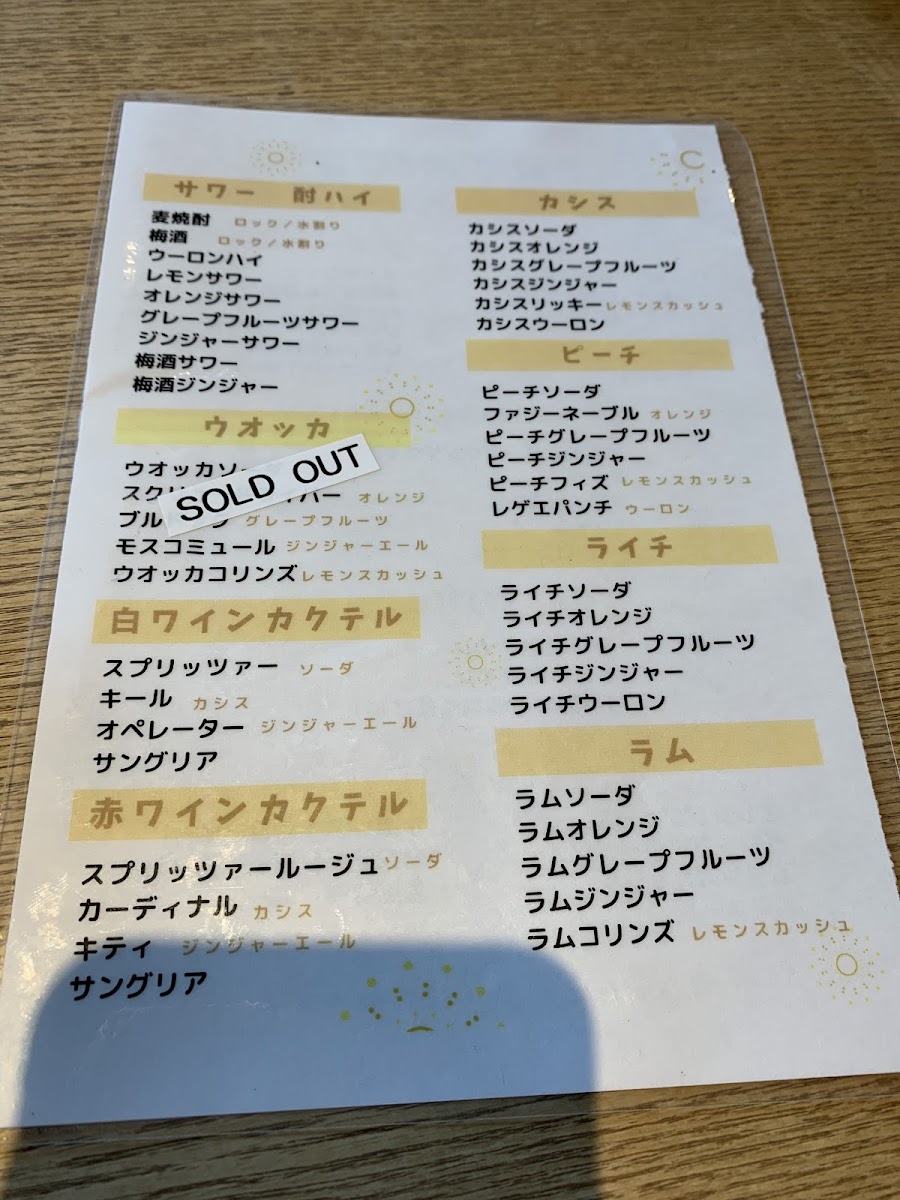 Menu Common Cafe Shinjuku Higashiguchi-9