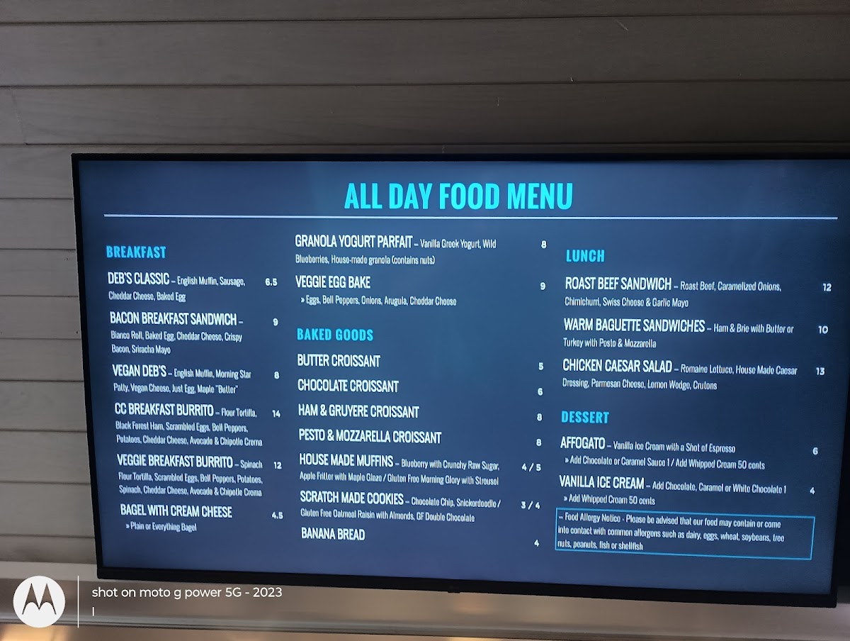 Menu Commuter Comforts-2