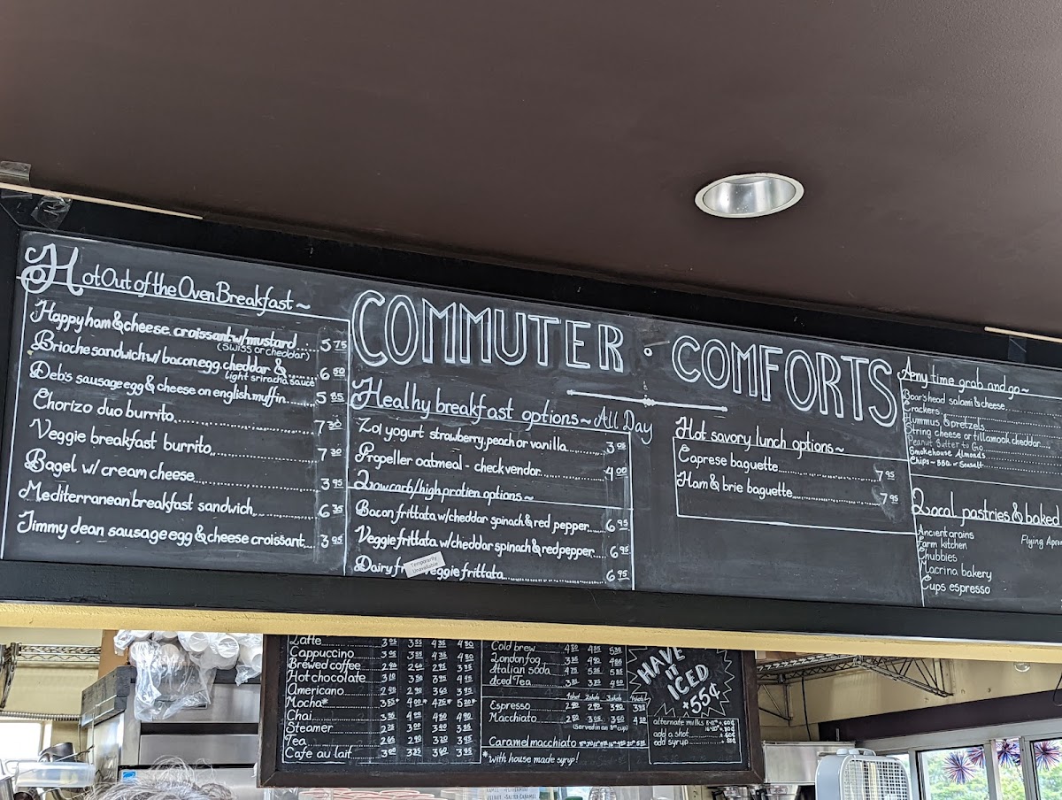 Menu Commuter Comforts-6