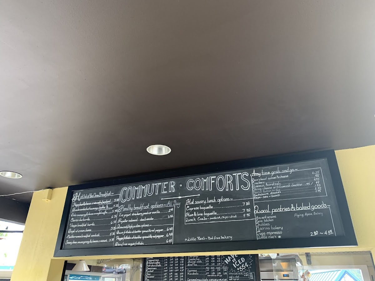 Menu Commuter Comforts-9