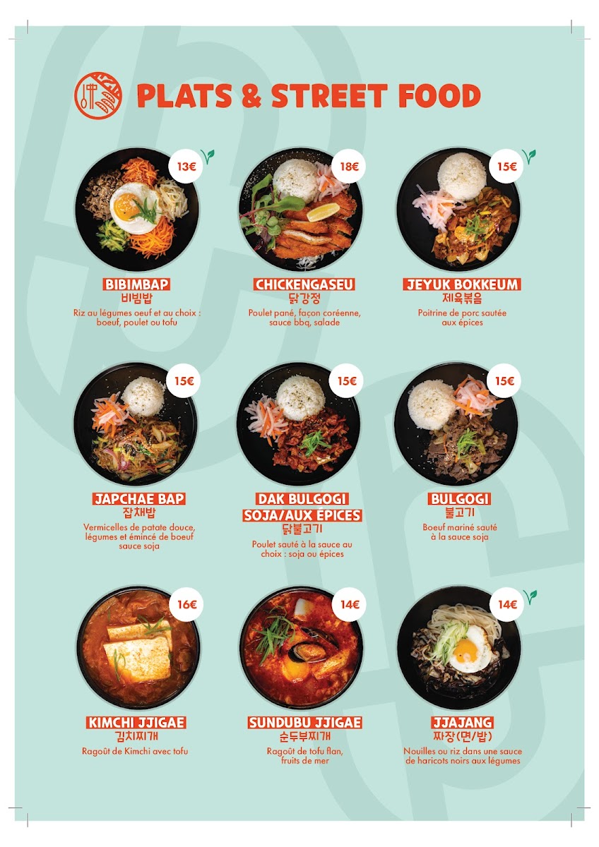 Menu Comptoir Coréen - Soju Bar-5