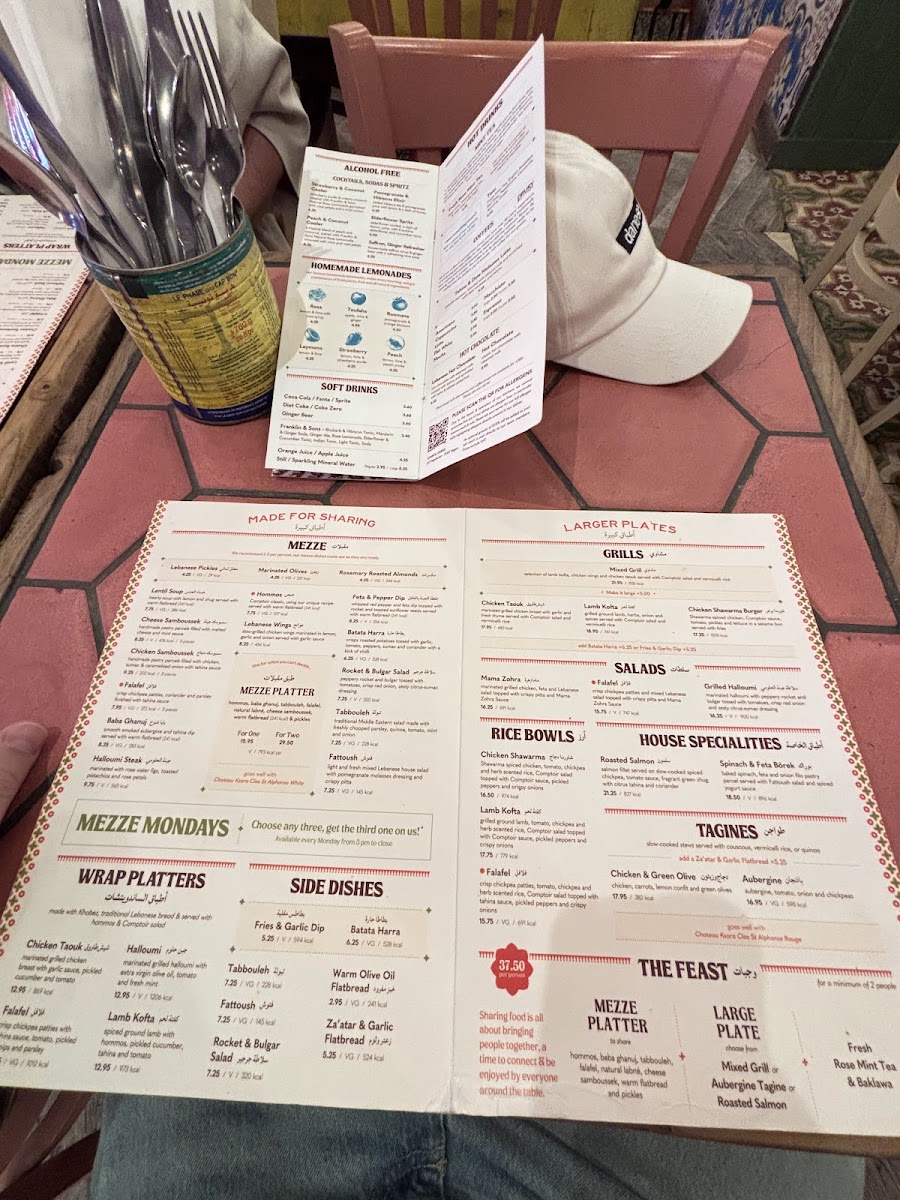 Menu Comptoir Libanais-10