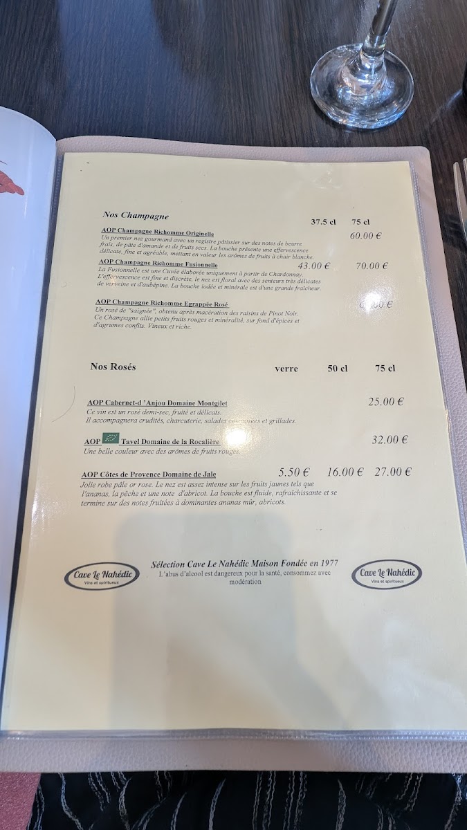 Menu Comptoirs De L'océan-2