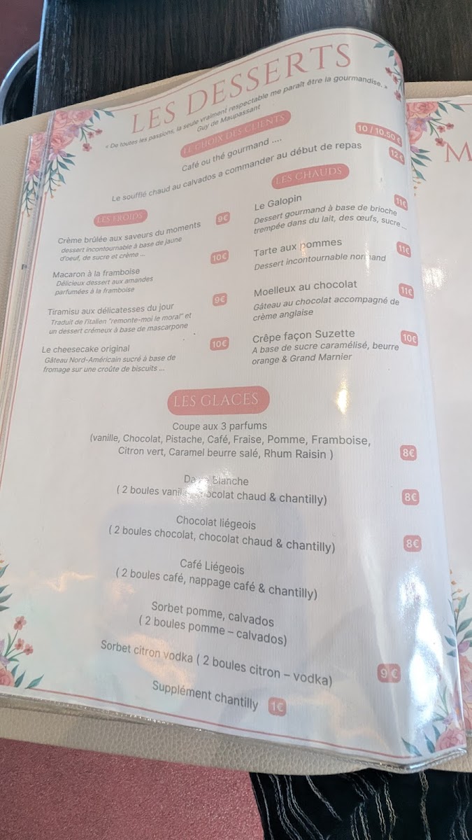 Menu Comptoirs De L'océan-5