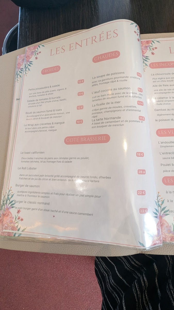 Menu Comptoirs De L'océan-6