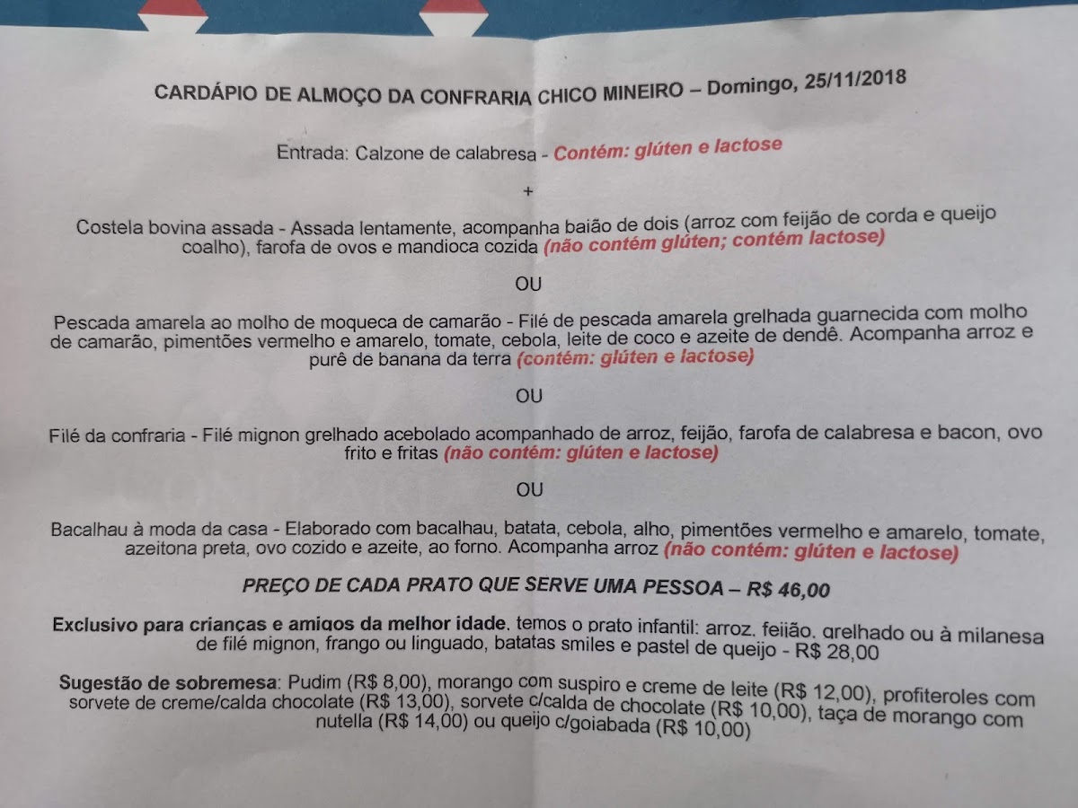 Menu Confectionery And Café Chico Mineiro-8