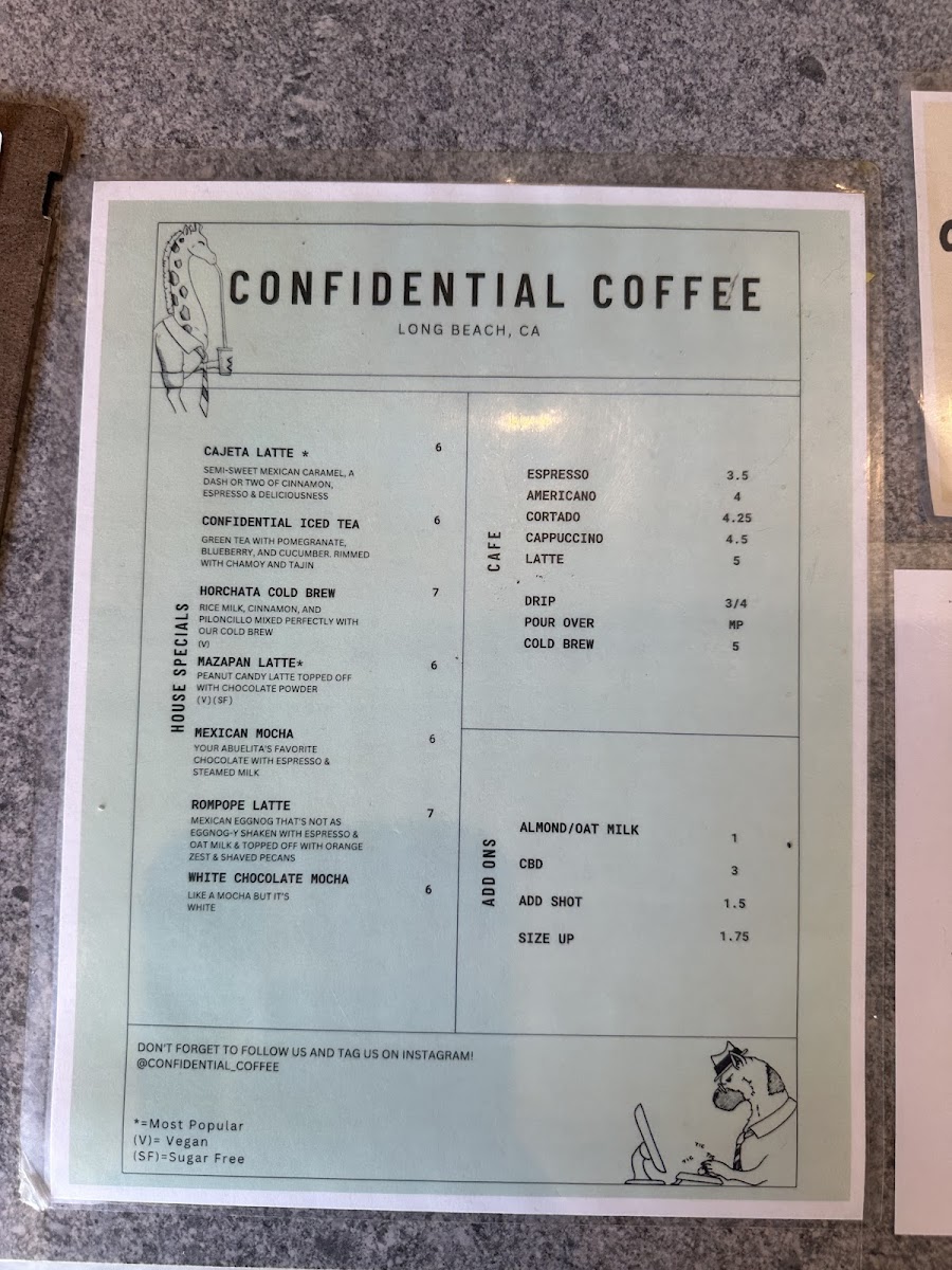 Menu Confidential Coffee-9