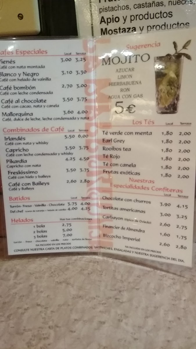 Menu Confitería La Mallor-3
